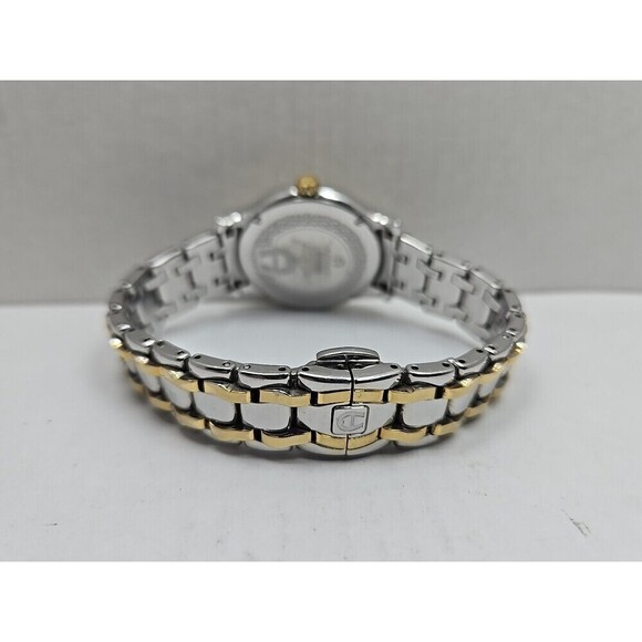 Aigner Como Swiss Made Two Tone Womens Watch Quartz New Battery Mother Of Pearl Aigner Wristwatches for Women for sale - eBay main image 4